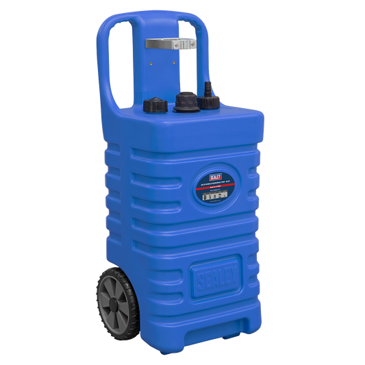 55ltr Mobile Dispensing Tank - Blue