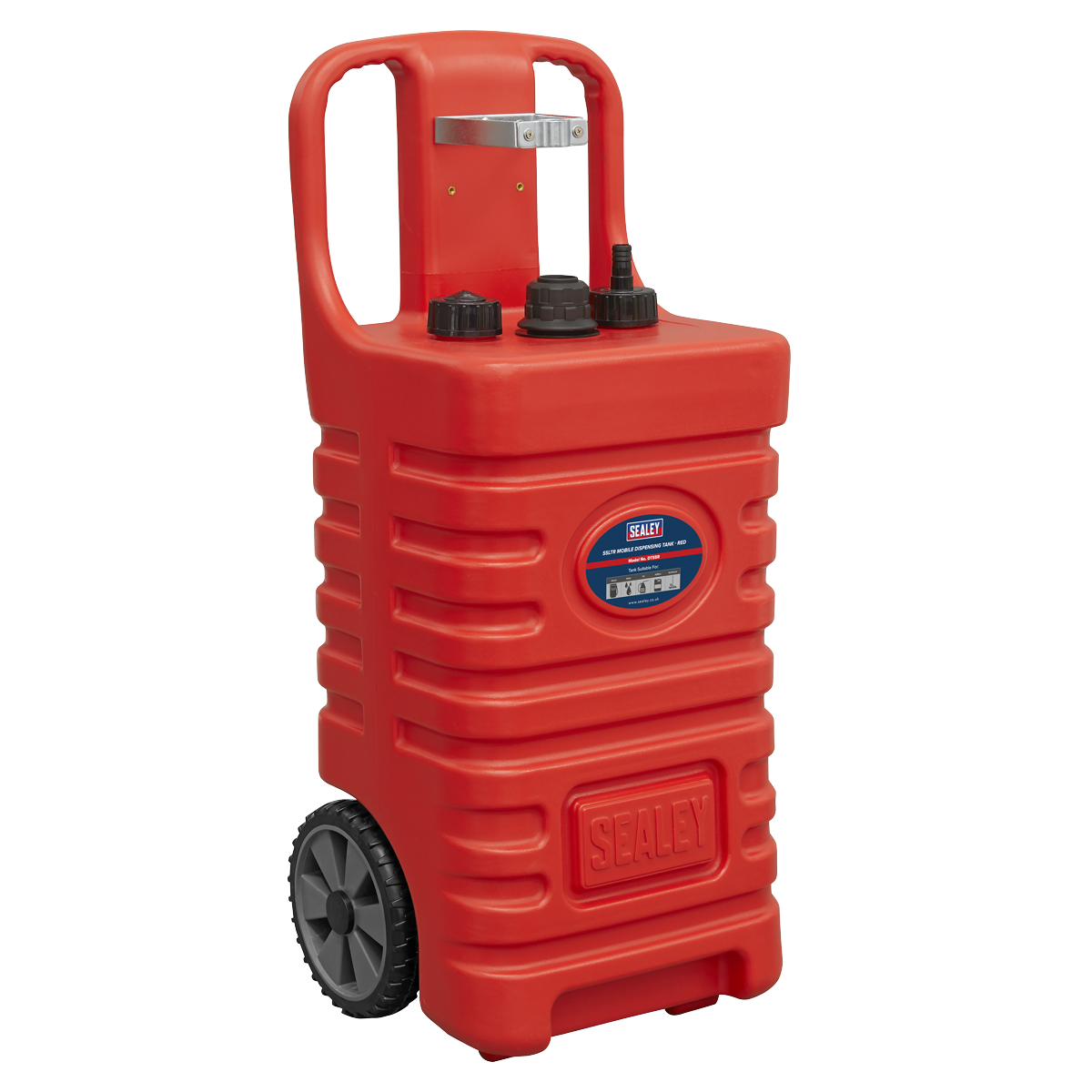 55ltr Mobile Dispensing Tank - Red