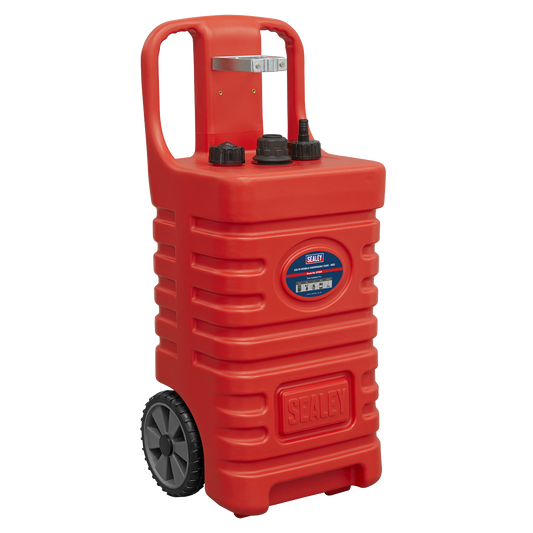 55ltr Mobile Dispensing Tank - Red