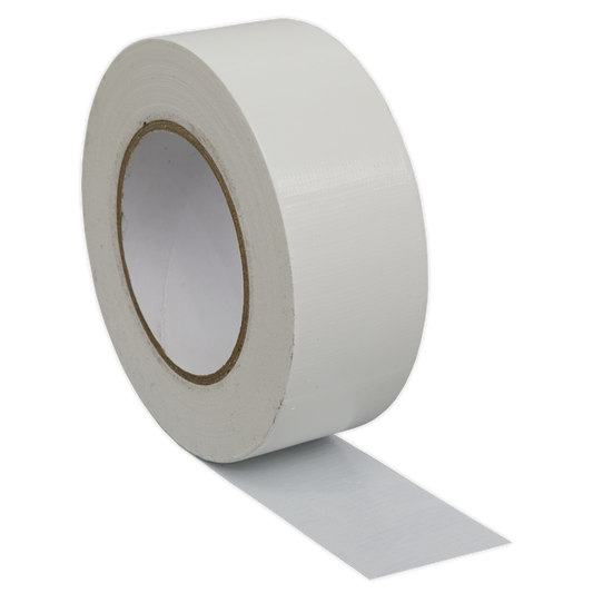 50mm x 50m White Duct Tape