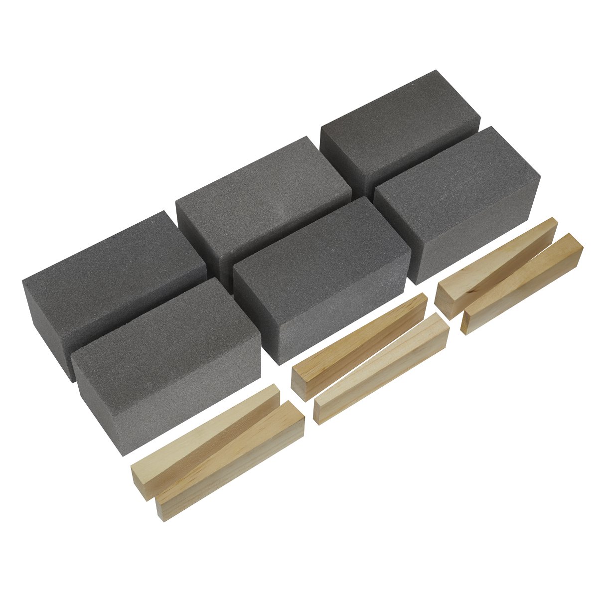 50 x 50 x 100mm Floor Grinding Block 120Grit - Pack of 6