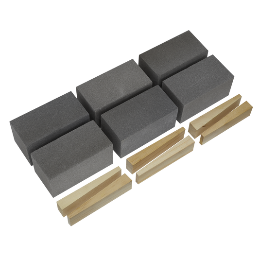 50 x 50 x 100mm Floor Grinding Block 120Grit - Pack of 6