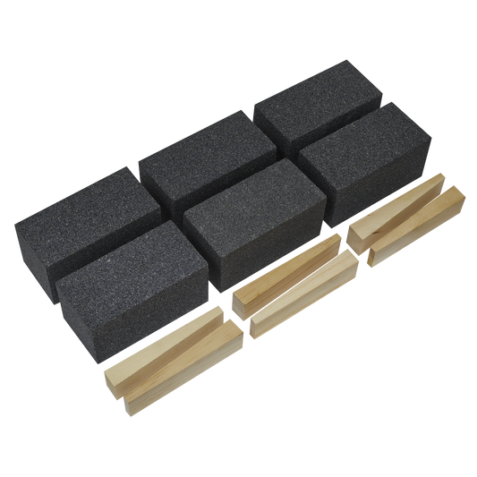 50 x 50 x 100mm Floor Grinding Block 12Grit - Pack of 6