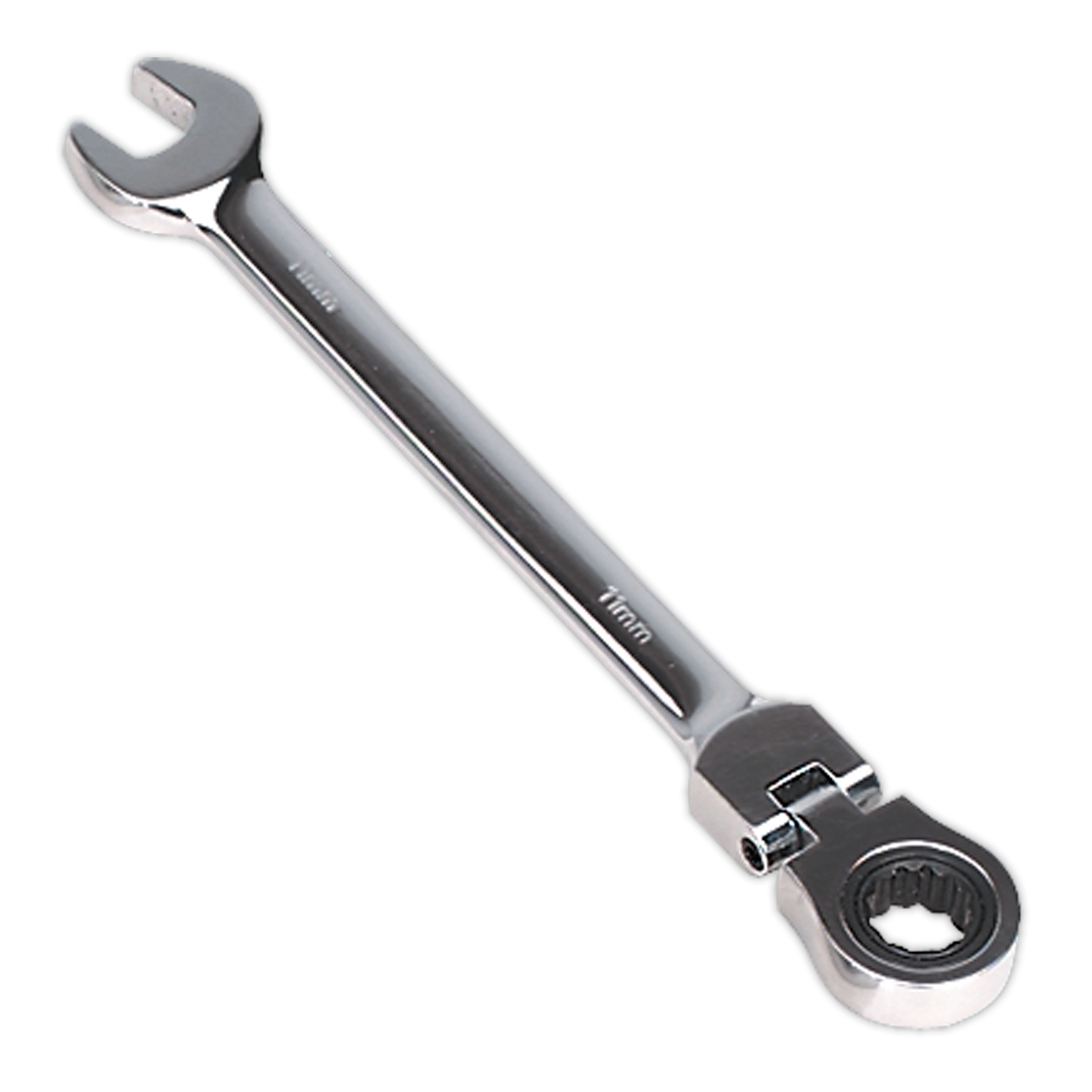 11mm Flexi-Head Ratchet Combination Spanner