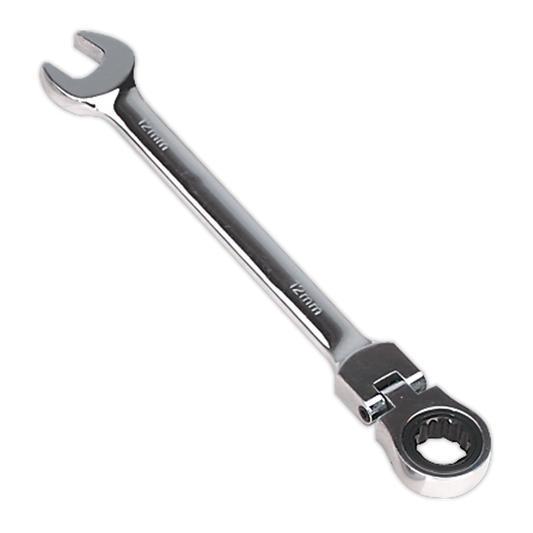 12mm Flexi-Head Ratchet Combination Spanner