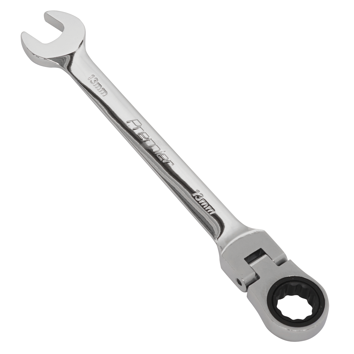 13mm Flexi-Head Ratchet Combination Spanner