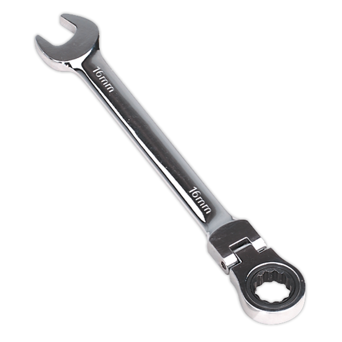 16mm Flexi-Head Ratchet Combination Spanner