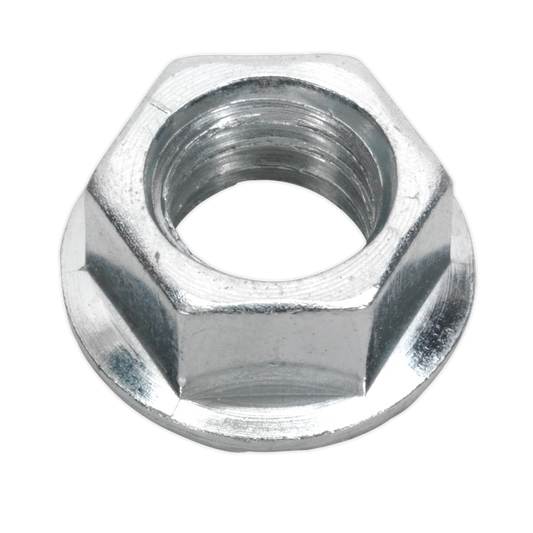 Zinc Plated Serrated Flange Nut DIN 6923 - M10 - Pack of 100