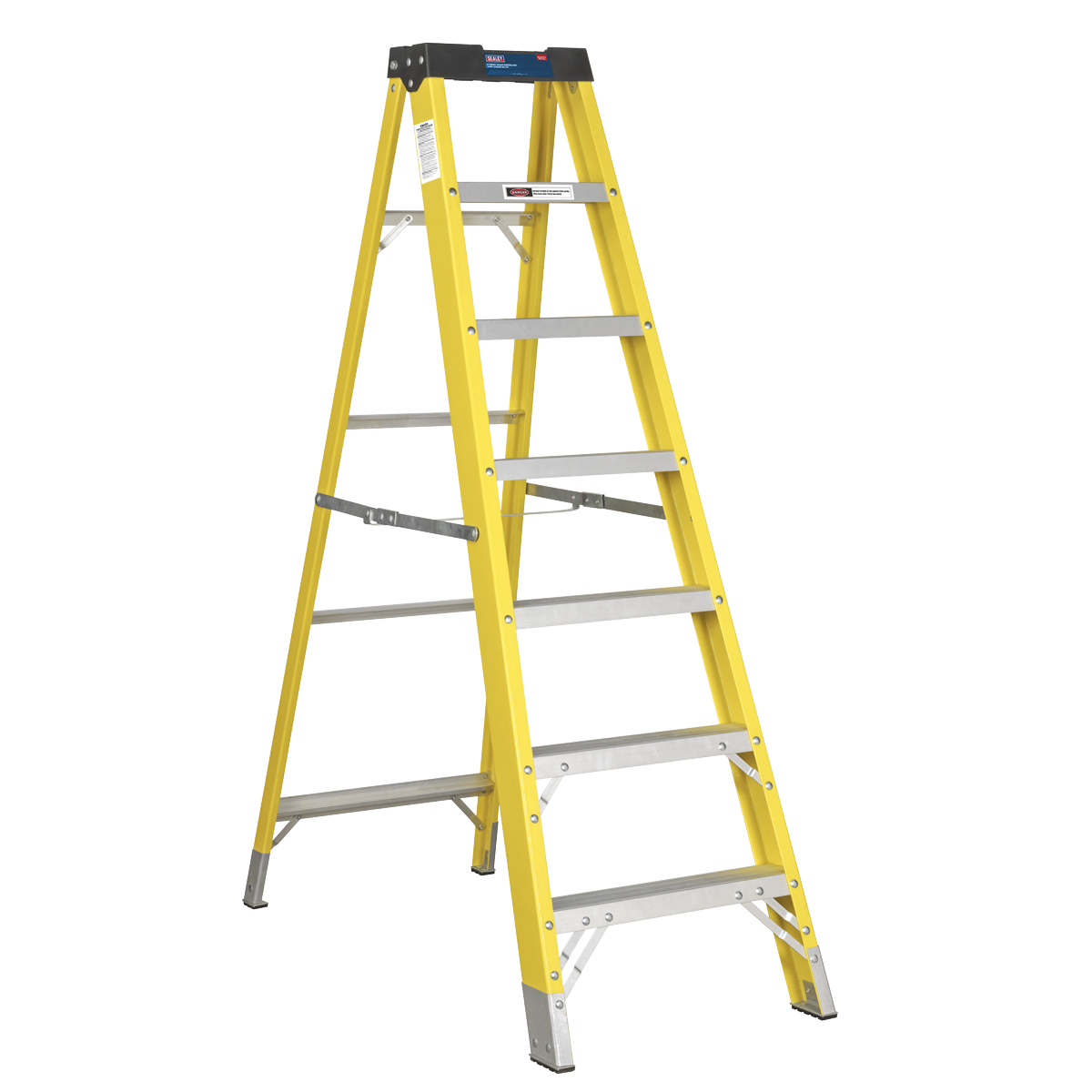 6-Tread Trade Fibreglass Step Ladder EN 131