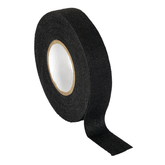 19mm x 15m Fleece Tape - Black