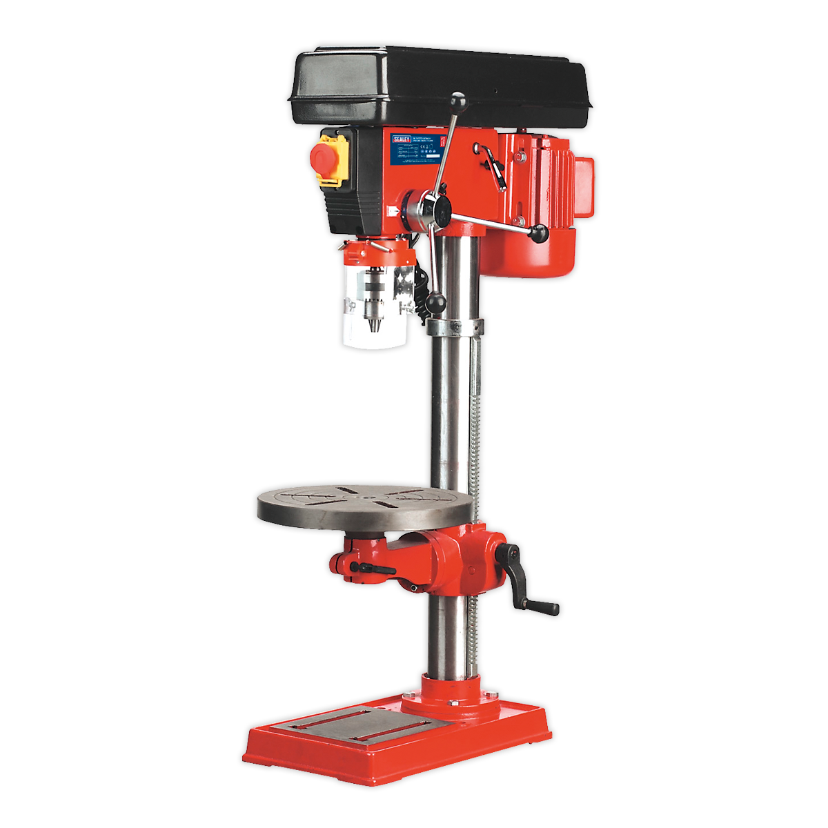 16-Speed Bench Pillar Drill 960mm Height 550W