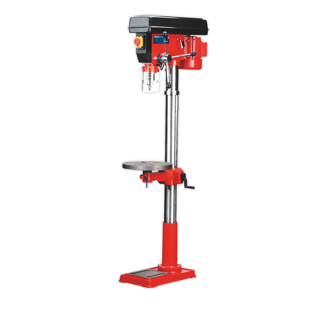 16-Speed Floor Pillar Drill 1630mm Height 650W