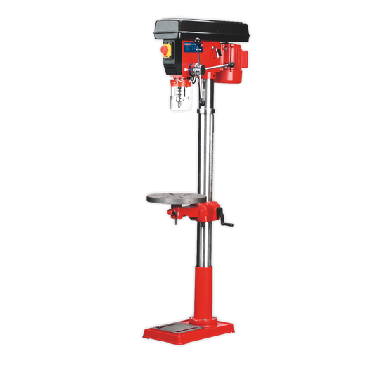 16-Speed Floor Pillar Drill 1630mm Height 650W