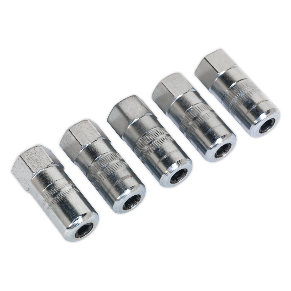 4-Jaw Heavy-Duty Hydraulic Connector 1/8"BSP - Pack of 5