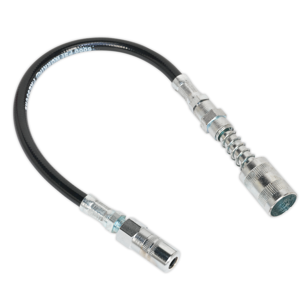 300mm Flexible Rubber Delivery Hose with 4-Jaw Connector & Quick Release Coupling