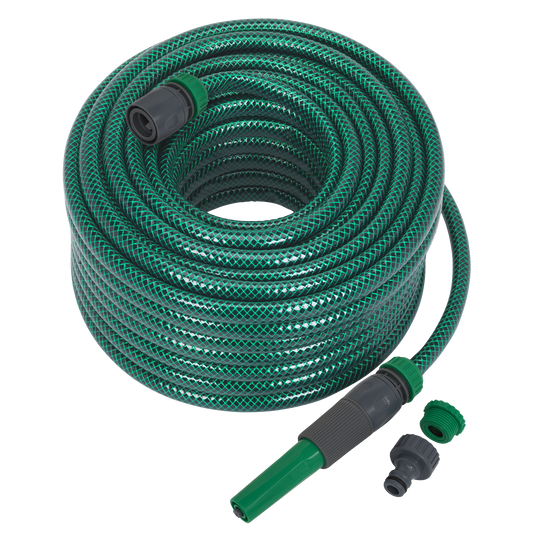 30m Water Hose with Fittings