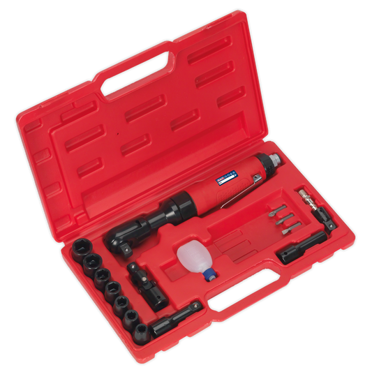 1/2"Sq Drive Air Ratchet Wrench Kit