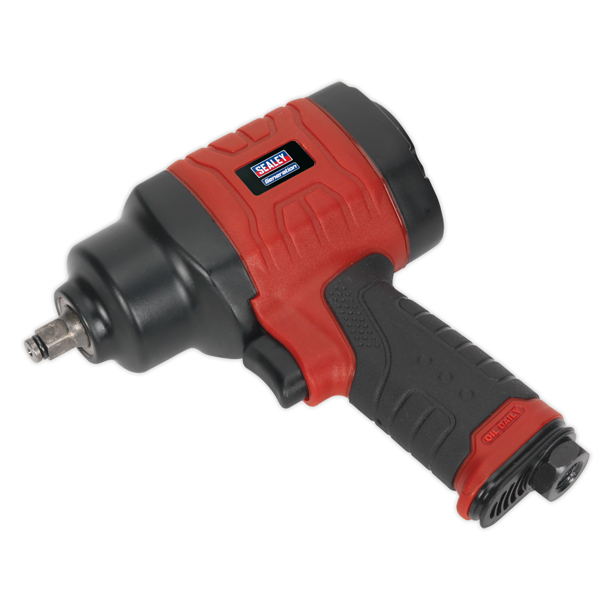 3/8"Sq Drive Composite Air Impact Wrench - Twin Hammer