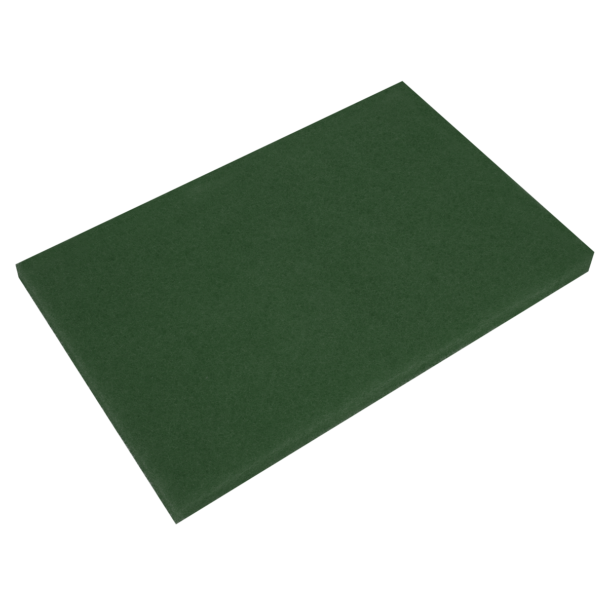 12 x 18 x 1" Green Scrubber Pads - Pack of 5