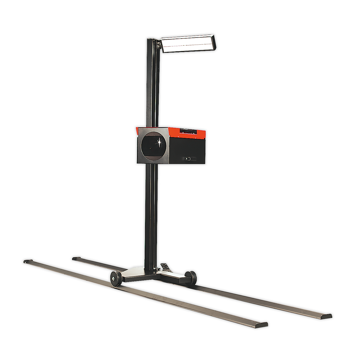 Headlamp Beam Setter with Rails