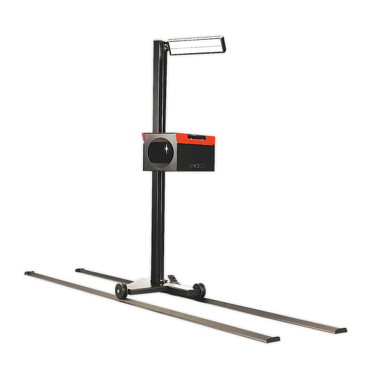 Headlamp Beam Setter with Rails