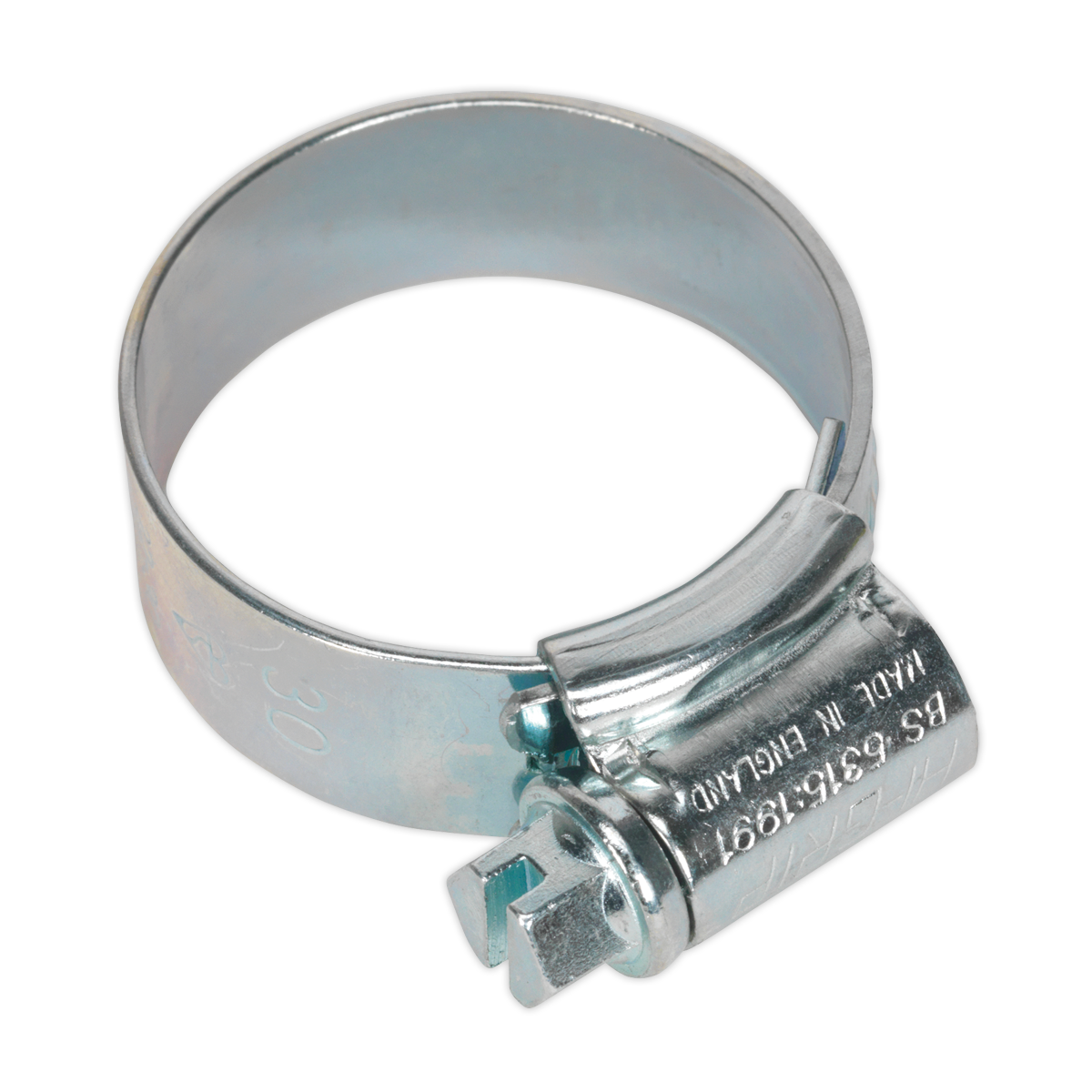 Ø22-30mm Zinc Plated HI-GRIP® Hose Clip - Pack of 20