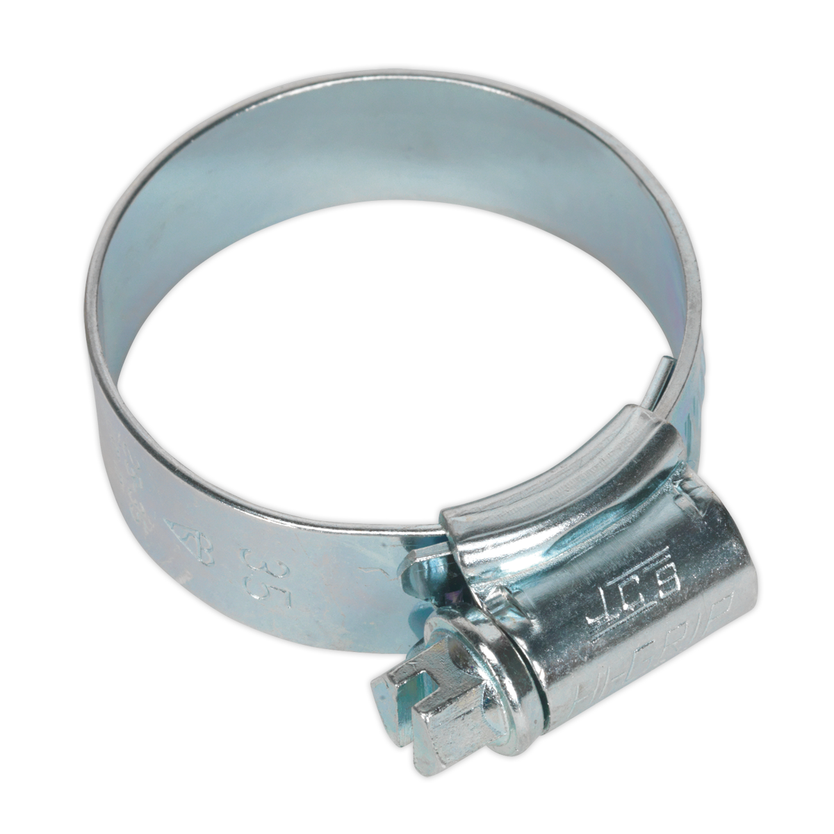Ø25-35mm Zinc Plated HI-GRIP® Hose Clip - Pack of 20