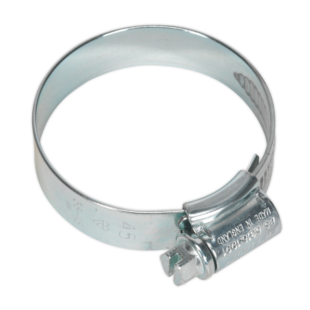 Ø35-45mm Zinc Plated HI-GRIP® Hose Clip - Pack of 20