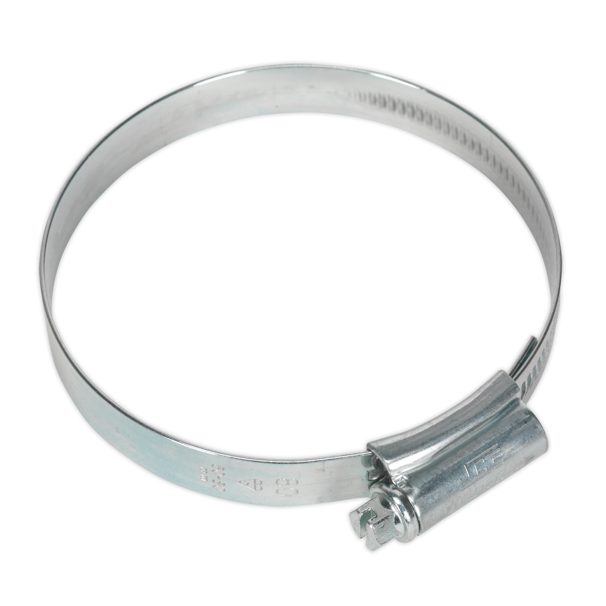 Ø60-80mm Zinc Plated HI-GRIP® Hose Clip - Pack of 10