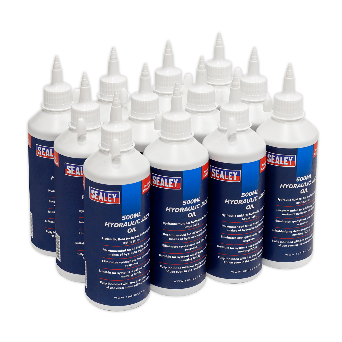 500ml Hydraulic Jack Oil - Pack of 12