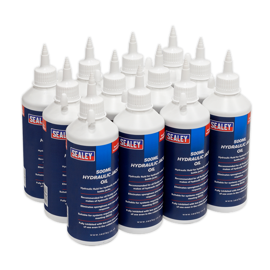 500ml Hydraulic Jack Oil - Pack of 12