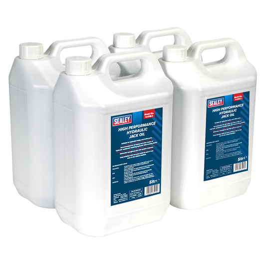 5L Hydraulic Jack Oil - Pack of 4