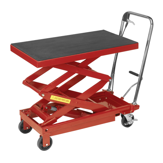 Hydraulic Platform Truck High Lift 300kg Capacity