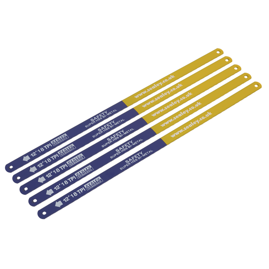 18tpi Bi-Metal Hacksaw Blade HSS - Pack of 5