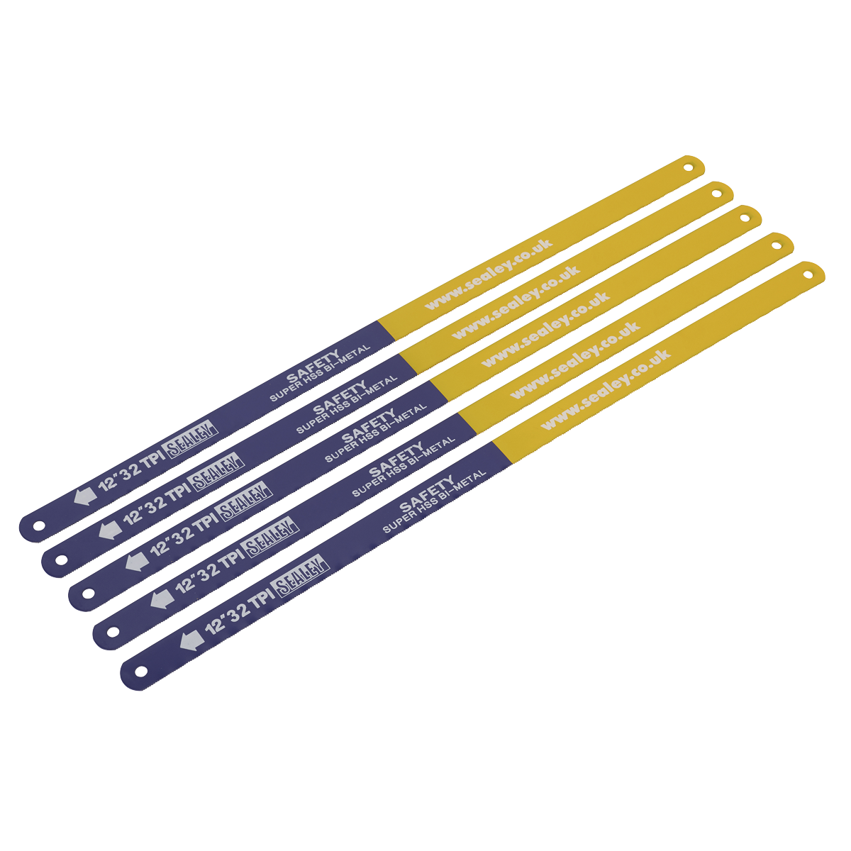 32tpi Bi-Metal Hacksaw Blade HSS - Pack of 5