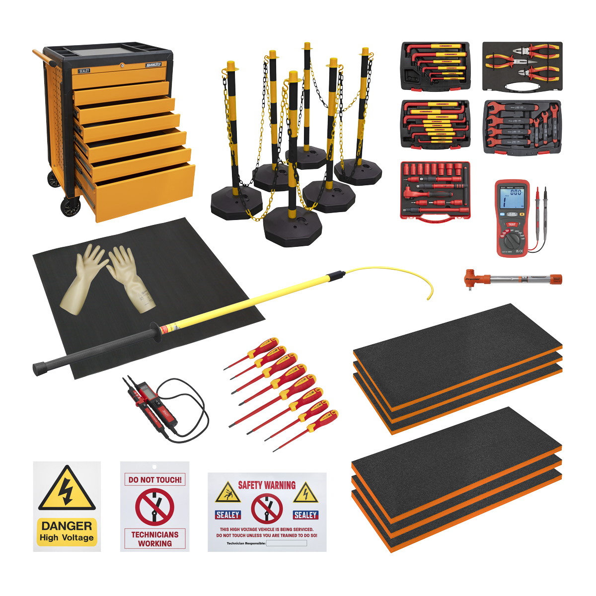 19pc EV/Hybrid Master Tool Kit