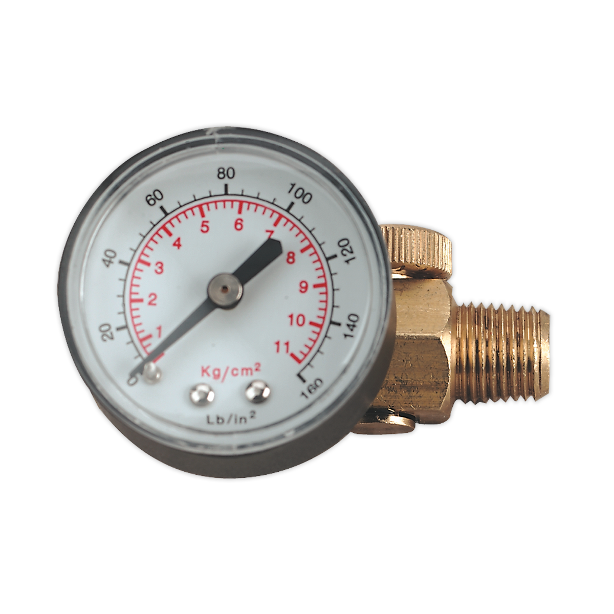 On-Gun Pressure Regulator/Gauge