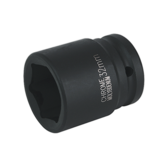 32mm 3/4"Sq Drive Impact Socket