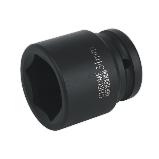 34mm 3/4"Sq Drive Impact Socket