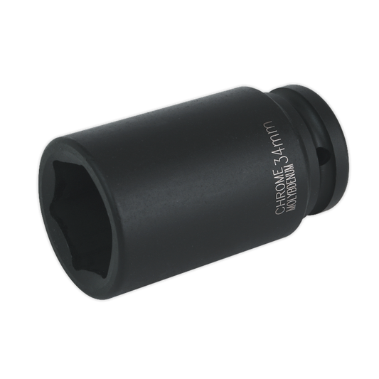 34mm 3/4"Sq Drive Deep Impact Socket