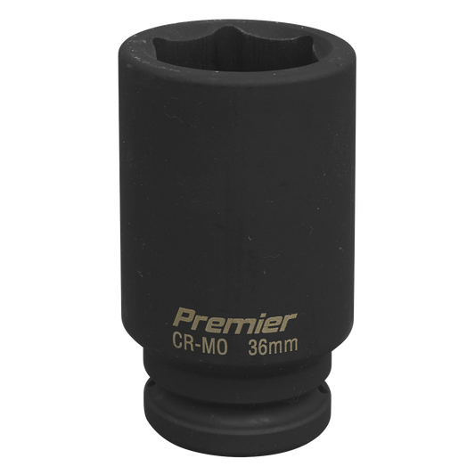 36mm 3/4"Sq Drive Deep Impact Socket