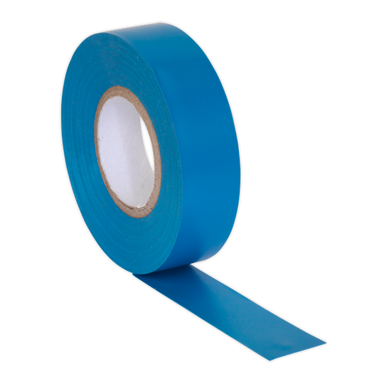 19mm x 20m Blue PVC Insulating Tape - Pack of 10