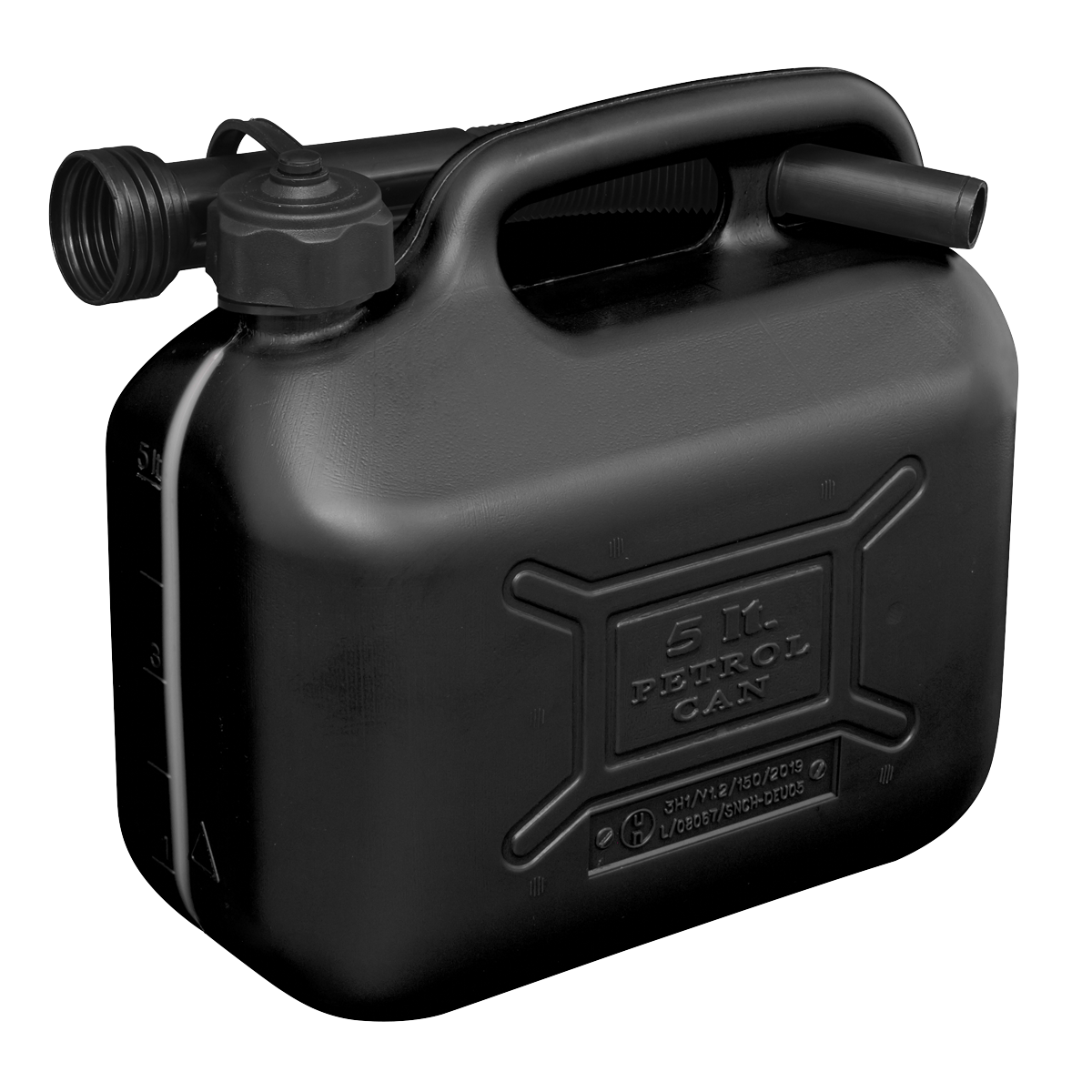 5L Fuel Can - Black