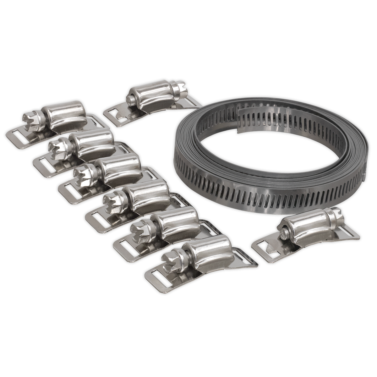 Self-Build Hose Clip Set 12.7mm Band Width