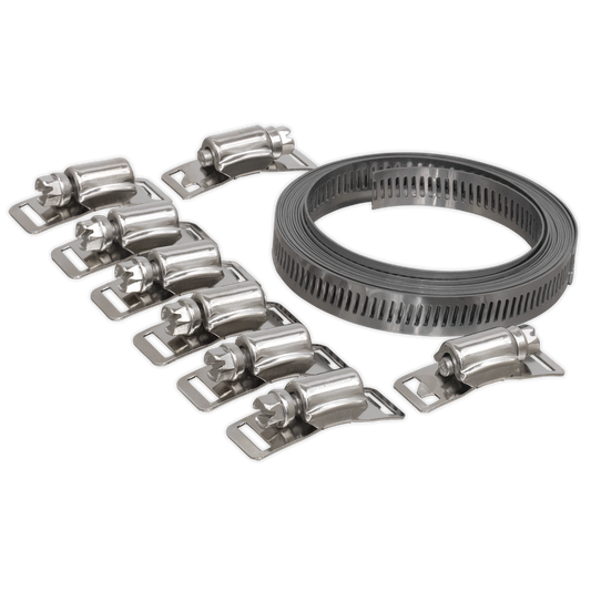 Self-Build Hose Clip Set 12.7mm Band Width