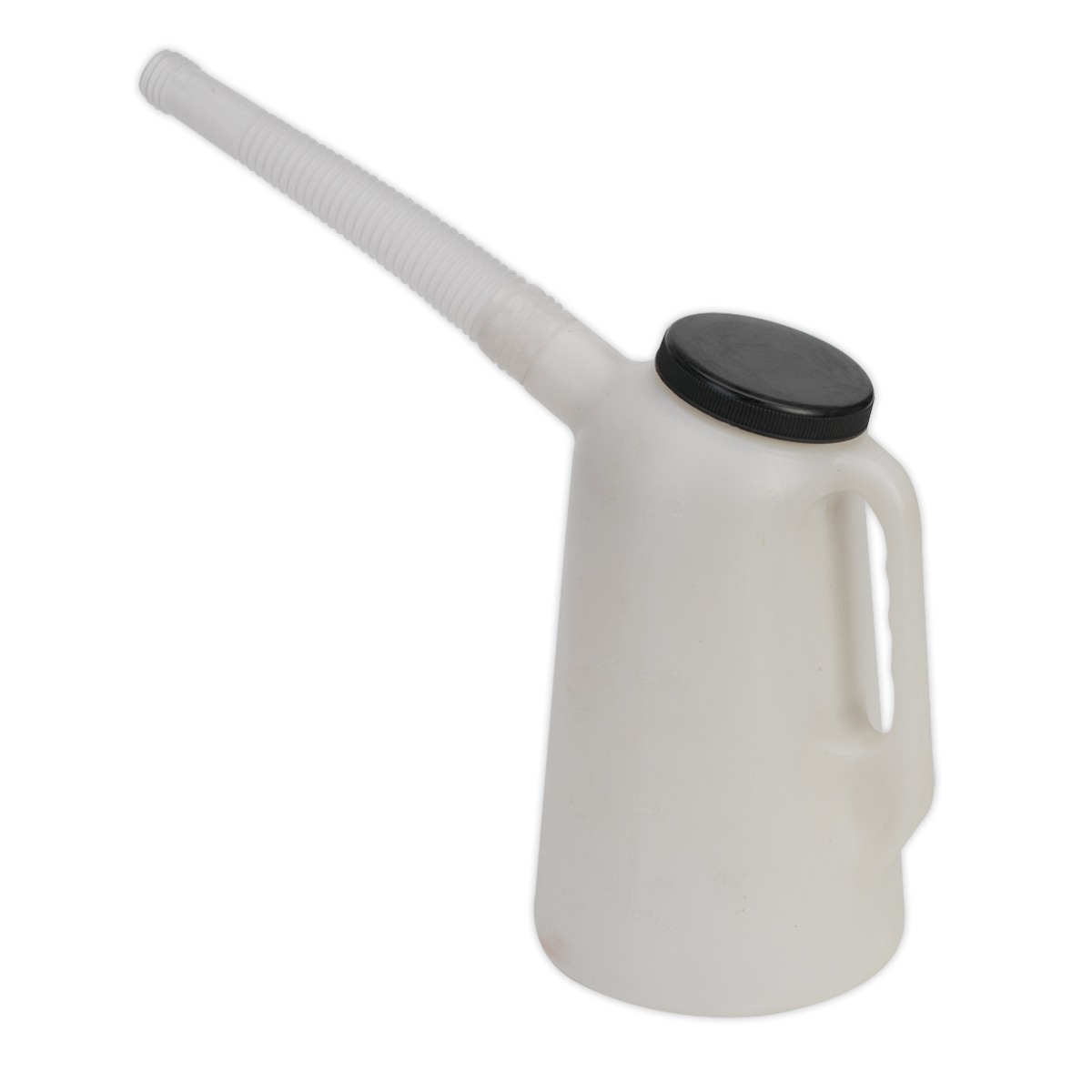 2L Oil Container with Lid & Flexible Spout