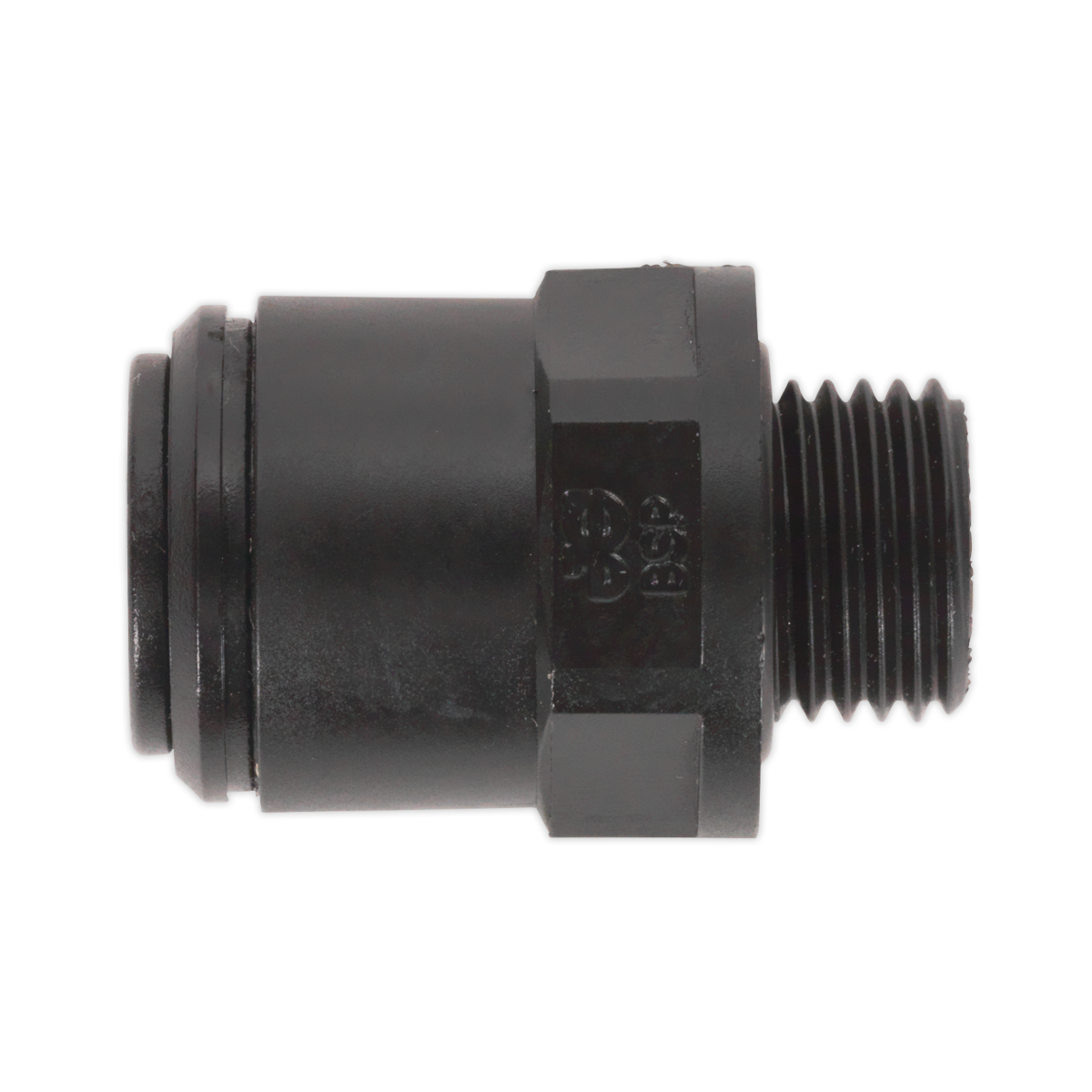 6mm Pipe x 1/4"BSP Thread Straight Adaptor - Pack of 5