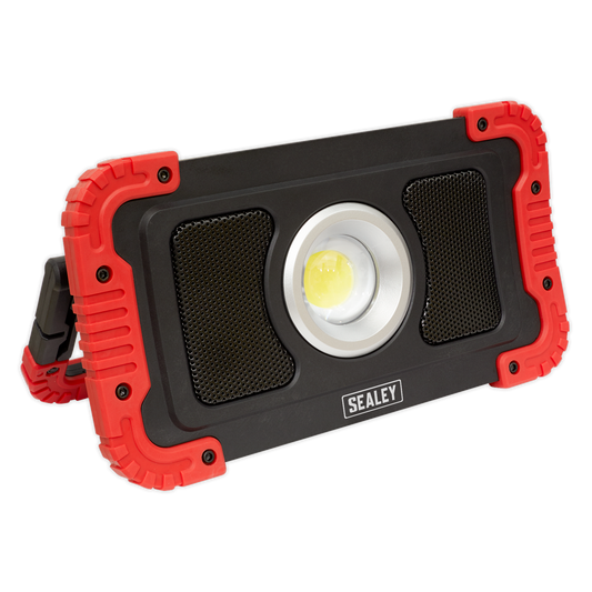 20W COB LED Rechargeable Floodlight with Wireless Speakers & Power Bank