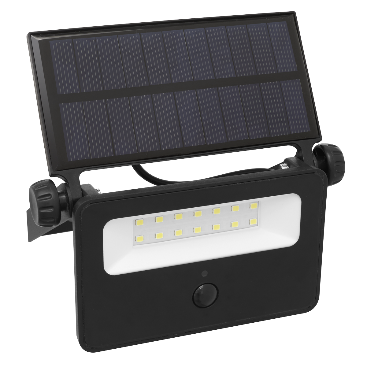 16W SMD LED Extra-Slim Solar Floodlight with Wall Bracket