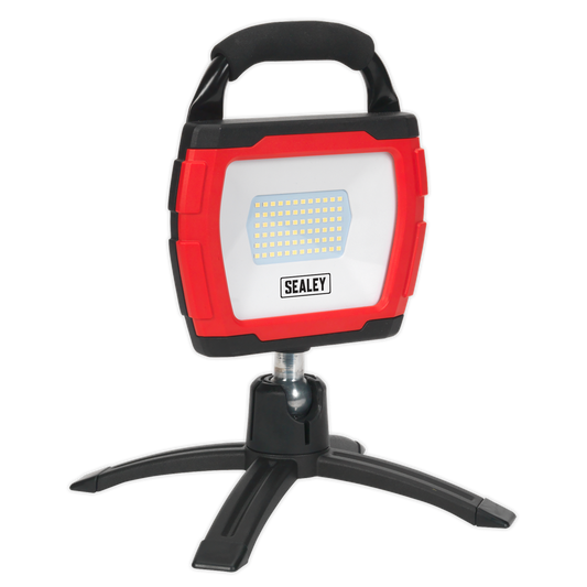 360° 36W SMD LED Rechargeable Portable Floodlight - Red